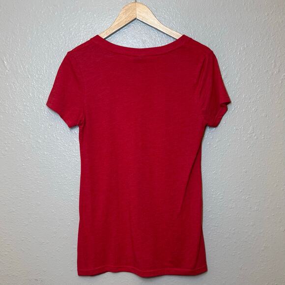 Johnny Cupcakes Crossbones Tee Short Sleeve 100% Cotton Boston Red Women’s Large - Picture 3 of 10